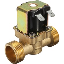 Guangdong Spirit Hava Su Vanası Için 220V 2 Yollu Normalde Kapalı Pirinç Elektrikli Solenoid Valf