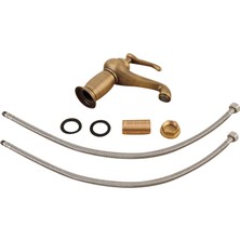 Guangdong Spirit Banyo Vanity Musluk Bakır Finish Pirinç Musluk Mutfak Musluk Banyo Bataryası