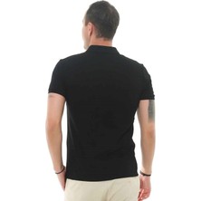 Cazador 22YCEEO04613 Erkek Siyah Polo Yaka T-Shirt