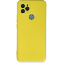 Kzy General Mobile GM22 Kapak Kamera Korumalı Içi Kadife Lansman Silikon Kılıf - Sarı