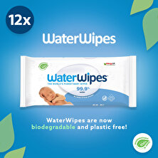 Waterwipes Yeni Bio Islak Mendil 60 Yaprak 12'li