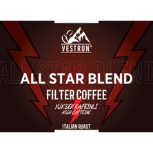 Vestron All Star Blend Yüksek Kafeinli Filtre Kahve 250 gr