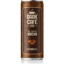 Dark Café 212, Soğuk Kahve, Mocha, 250 ml (12'li Paket, 12 adet x 250 ml)