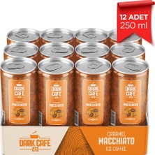 Dark Café 212, Soğuk Kahve, Caramel Macchiato, 250 ml (12'li Paket, 12 adet x 250 ml)