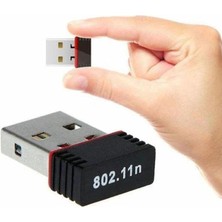 Infomax 300 Mbps Nano Mini Internet Adaptör Kablosuz Ağ Wifi Alıcı USB