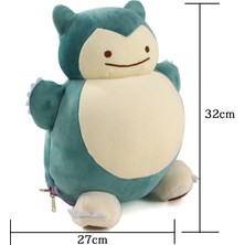 Sinley 32 cm Pokemon Carby Canavar Deformasyon Yastık Peluş Oyuncak (Yurt Dışından)