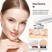 Sanlindou 5 1 Ems Yüz Kaldırma Serin Yüz Masaj Sonic Ion Led Foton Anti Aging Cilt Gençleştirme Kaldırma Yüz Cilt Bakımı Sıkın (Beyaz) (Yurt Dışından)