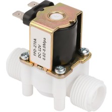 Guangdong Spirit 12V G1/2su Dağıtımı Için Nc Plastik Elektrik Girişi Solenoid Su Vanası