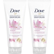 Dove Lotus Çiçeği ve Pirinç Suyu Özlü Canlandırıcı Saç Bakım Kremi 170 ml X2