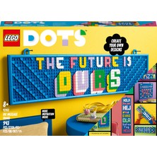 LEGO DOTS Büyük Mesaj Panosu 41952 - 8 Yaş ve Üzeri Çocuklar için Kişiselleştirilebilen bir Kendin Yap El Becerileri Yapım Seti (943 Parça)