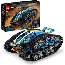 LEGO Technic Uygulama Kumandalı Dönüşüm Aracı 42140 - 9 Yaş ve Üzeri için 2#si 1 Arada Takla Atan Araba Modeli Oyuncak Yapım Seti (772 Parça)