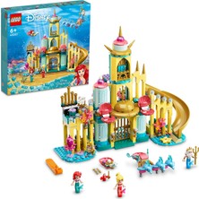 LEGO # Disney Ariel#in Su Altı Sarayı 43207 - 6 Yaş ve Üzeri Çocuklar için İnşa Edilebilen Deniz Kızı Prenses Oyuncak Yapım Seti (498 Parça)