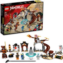 LEGO NINJAGO® Ninja Eğitim Merkezi 71764 7 Yaş ve Üzeri için NINJAGO Zane ve Jay ile Topaç Oyuncağı İçeren Oyuncak Yapım Seti (524 Parça)