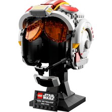LEGO® Star Wars# Luke Skywalker##ın (Kırmızı Beş) Kaskı 75327 - Yetişkinler Için Koleksiyonluk Star Wars Sergileme Modeli Yapım Seti (675 Parça)
