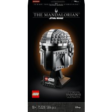 LEGO Star Wars™ Mandalorian™ Kaskı 75328 - Yetişkinler için Koleksiyonluk Sergileme Modeli Yapım Seti (584 Parça)