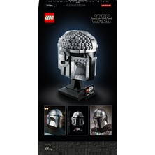 LEGO Star Wars™ Mandalorian™ Kaskı 75328 - Yetişkinler için Koleksiyonluk Sergileme Modeli Yapım Seti (584 Parça)