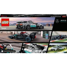 LEGO Speed Champions Mercedes-AMG F1 W12 E Performance ve Mercedes-AMG Project One 76909 - 9 Yaş ve Üzeri için Oyuncak Model Yapım Seti (564 Parça)