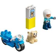 LEGO® Duplo® Kurtarma Polis Motosikleti 10967 - 2 Yaş ve Üzeri Çocuklar Için Polis Motosikleti Içeren Oyuncak Yapım Seti (5 Parça)