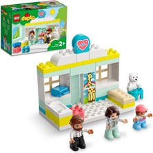 LEGO Duplo® Kurtarma Doktor Muayenesi 10968 - 2 Yaş ve Üzeri Okul Öncesi Çağındaki Çocuklar Için Eğitici Tıp Merkezi Oyuncak Yapım Seti (34 Parça)