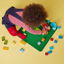 LEGO® DUPLO® Yeşil Yapım Plakası 10980 - 18 Ay ve Üzeri Okul Öncesi Yaştaki Çocuklar için Yapım ve Sergileme Taban Plakası (1 Parça)