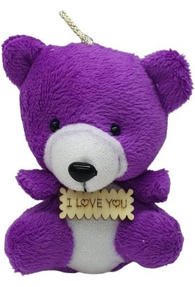 Gürkan Peluş Anahtarlık Peluş - 12 cm Peluş Ayıcık - Pel-Mor