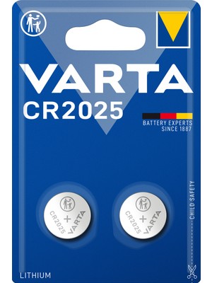Varta CR2025 Lityum Pil 2'li