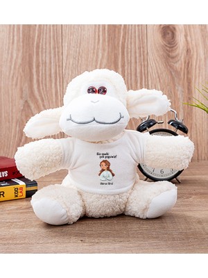 Hediye Dükkanı Kişiye Özel  Siz Sanki Çok Şeysiniz Peluş Koyun