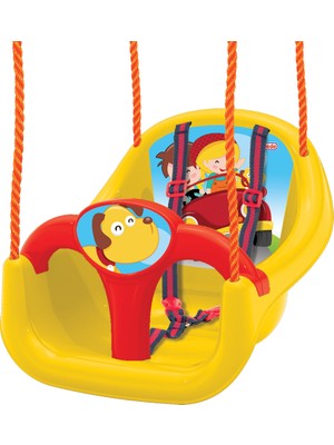 Dede Ayarlanabilir Halatlı Salıncak - 30 kg Kapasite, Yerli Üretim, Bahçe ve Piknik İçin Uygun, 41x31x38 cm, Çocuklar İçin Bahçe Oyuncağı
