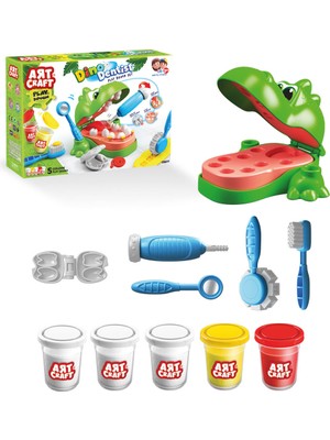 Art Craft Dino Dişçi Hamur Set