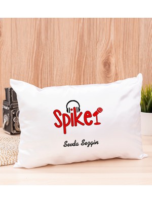 Hediye Dükkanı Kişiye Özel  Spiker Dikdörtgen Yastık