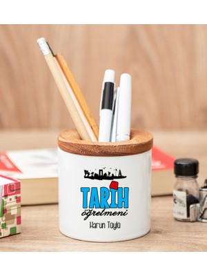 Hediye Dükkanı Kişiye Özel  Tarih Öğretmeni Kalemlik