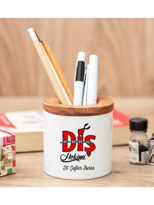 Hediye Dükkanı Kişiye Özel  Diş Hekimi Kalemlik
