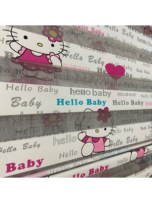 Volper Mekanik Volper VP805 Stor Zebra Perde Çoçuk Odası Hello Kitty Desenli Etek Dilimli