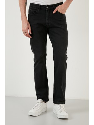 Buratti Pamuklu Yüksek Bel Slim Fit Boru Paça Jeans Erkek Kot Pantolon 4100H38TEXAS