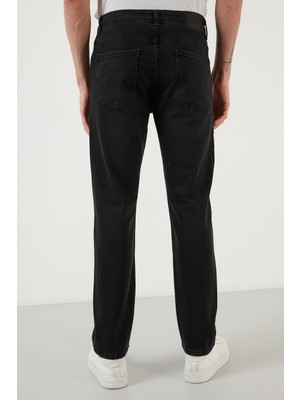 Buratti Pamuklu Yüksek Bel Slim Fit Boru Paça Jeans Erkek Kot Pantolon 4100H38TEXAS