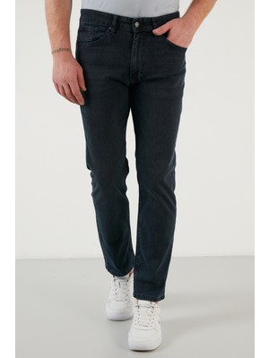 Buratti Pamuklu Yüksek Bel Slim Fit Boru Paça Jeans Erkek Kot Pantolon 4100M36TEXAS