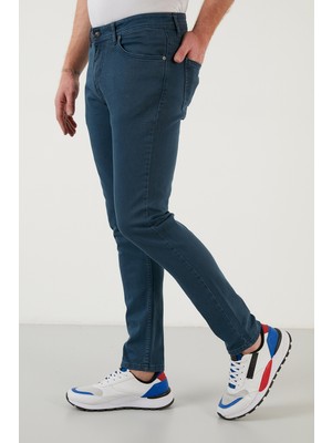 Buratti Pamuklu Yüksek Bel Slim Fit Boru Paça Jeans Erkek Kot Pantolon 3103M55TOKYO