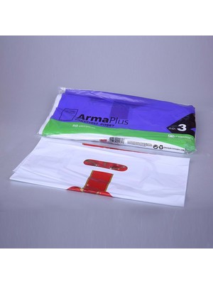 Naksan Takviyeli Renkli Poşet 2 Numara 26x38 cm x 50'li