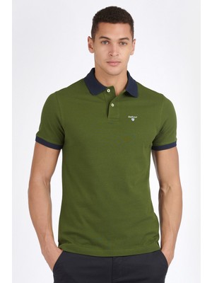 Barbour Lynton Polo Yaka GN85 Rifle Green