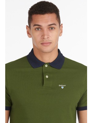 Barbour Lynton Polo Yaka GN85 Rifle Green