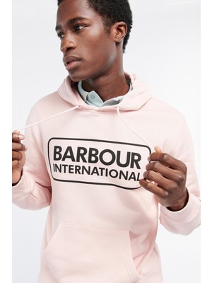 Barbour B.ıntl Pop Kapşonlu Sweat PI33 Pink Cinder