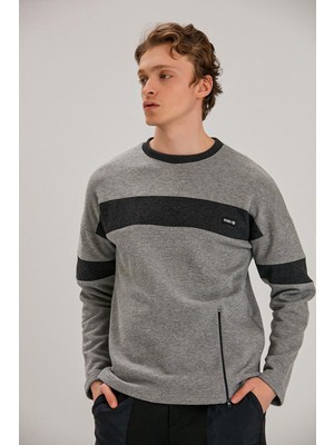 Alexander Gardi Alexandergardı Fermuar Detaylı Sweatshirt (E22-73600)