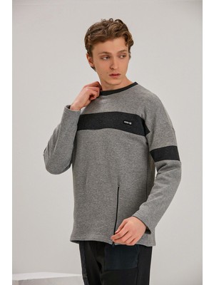 Alexander Gardi Alexandergardı Fermuar Detaylı Sweatshirt (E22-73600)