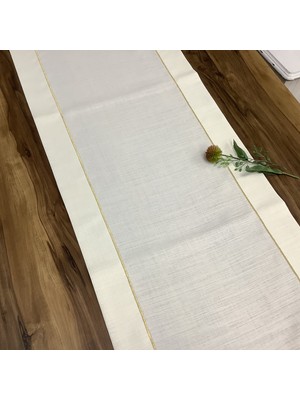 Oya Home Gold Tek Sıra Dikişli Ranır -45*150 cm