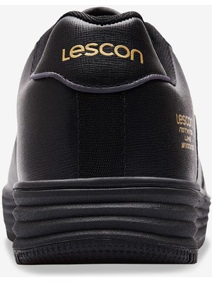 Lescon Zeplin Siyah Erkek Sneaker Spor Ayakkabı