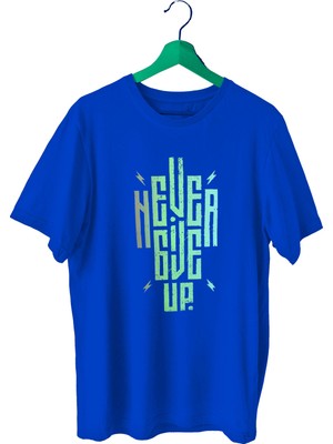 Bluu Ngup-W  Sporcu T-Shirt Bisiklet Yaka