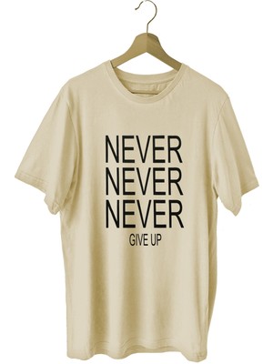 Bluu Nevernever2  Sporcu T-Shirt Bisiklet Yaka