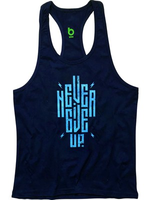 Bluu Ngup Fitness Gym Tank Top Sporcu Atleti