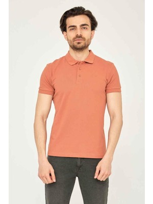 Cazador 22YCEEO04613 Erkek Tarçın Polo Yaka T-Shirt