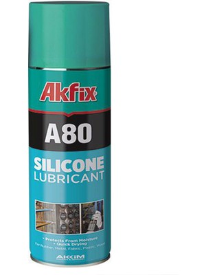 Akfix A80 Silikon Esaslı Kalıp Ayırıcı Sprey 400 ml Yüksek Isılarda Mükemmel Sonuçlar İçin